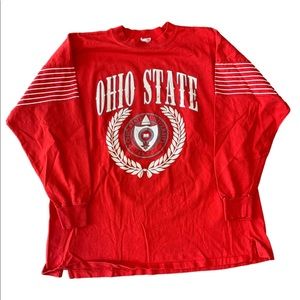 Vintage Ohio State Buckeyes Sweater By Artex Rare NCAA 90s